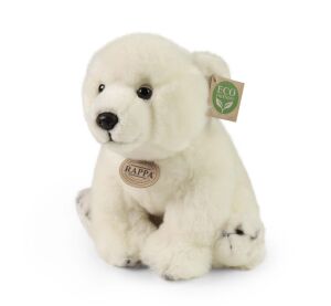 Rappa Plyšový medveď ľadový 28 cm  ECO-FRIENDLY